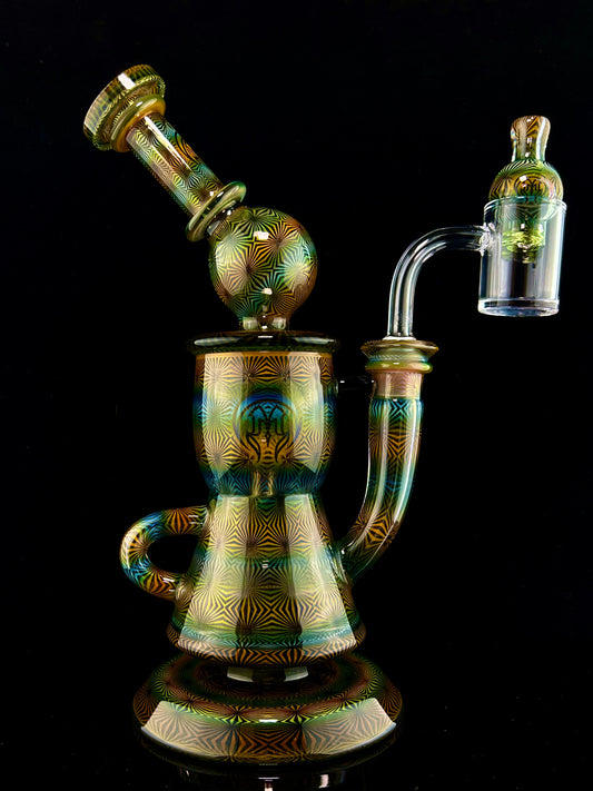 Mothership Glass "Smoke" Klein Illusion Series