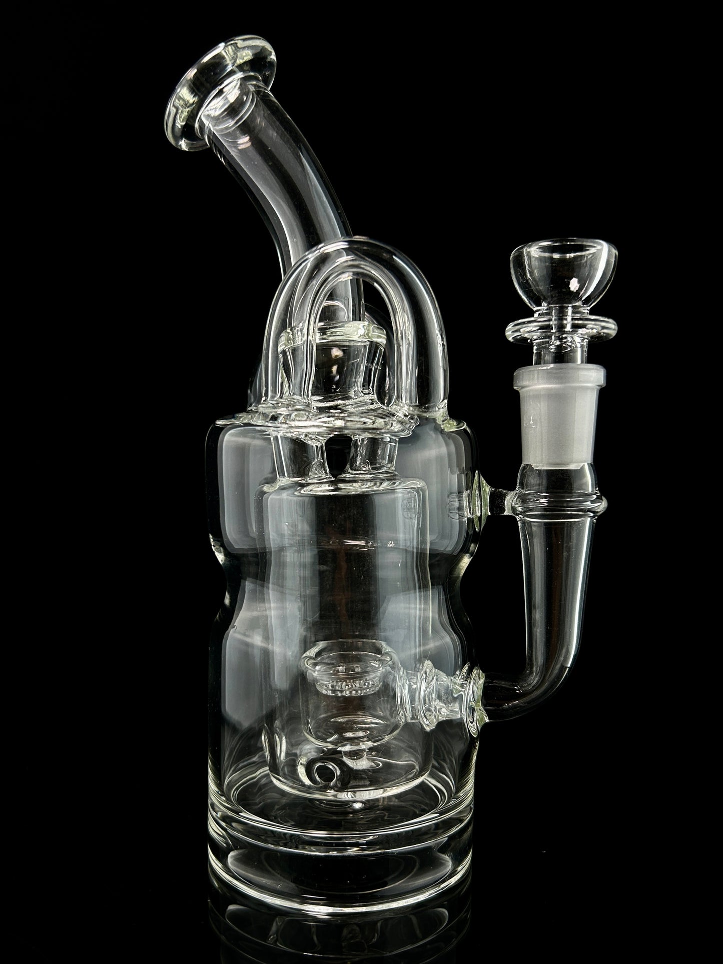 Clear Incycler with Holed Disc Diffuser