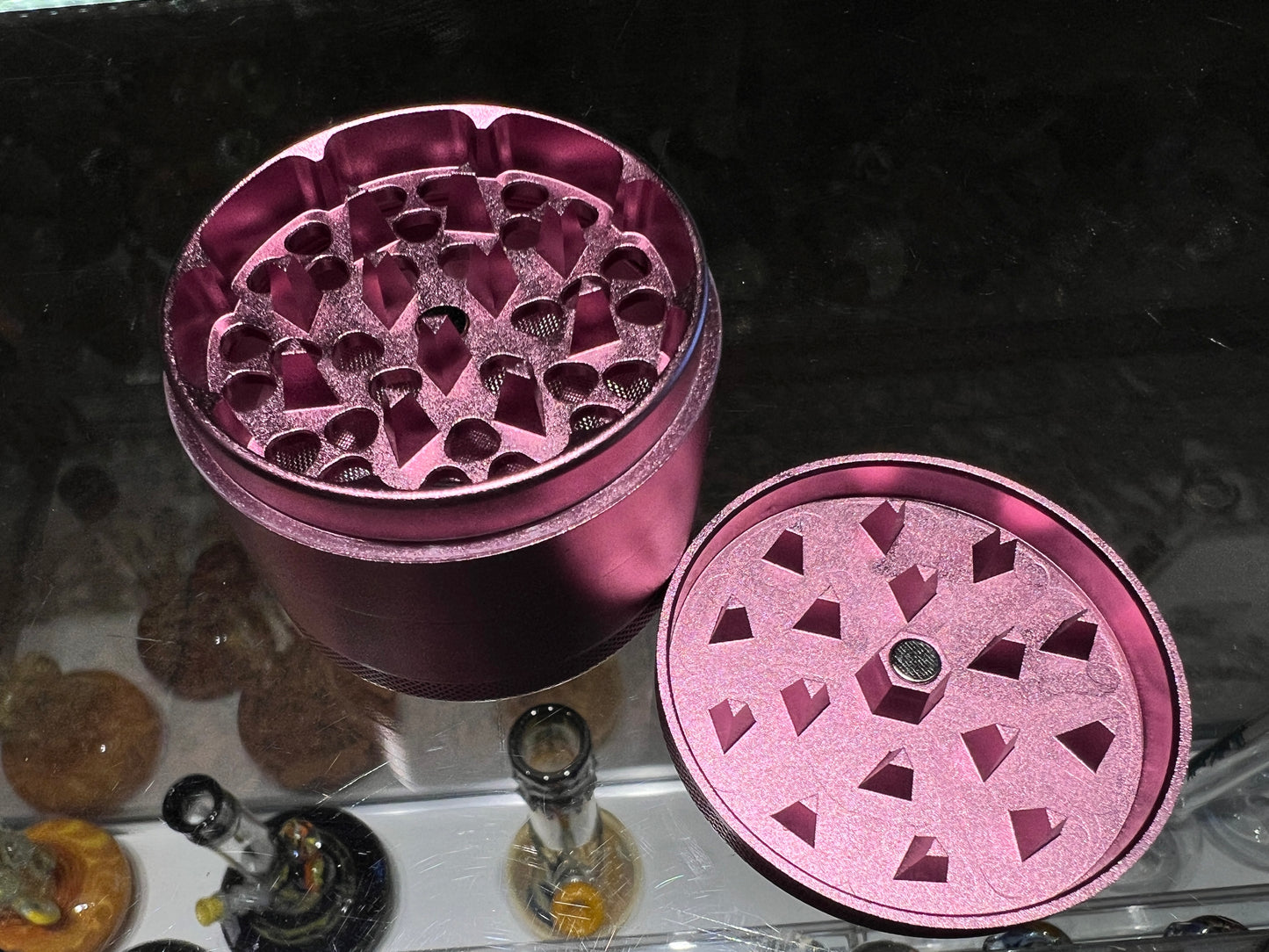 High Quality Four Piece Aluminum Grinder, 2.5"