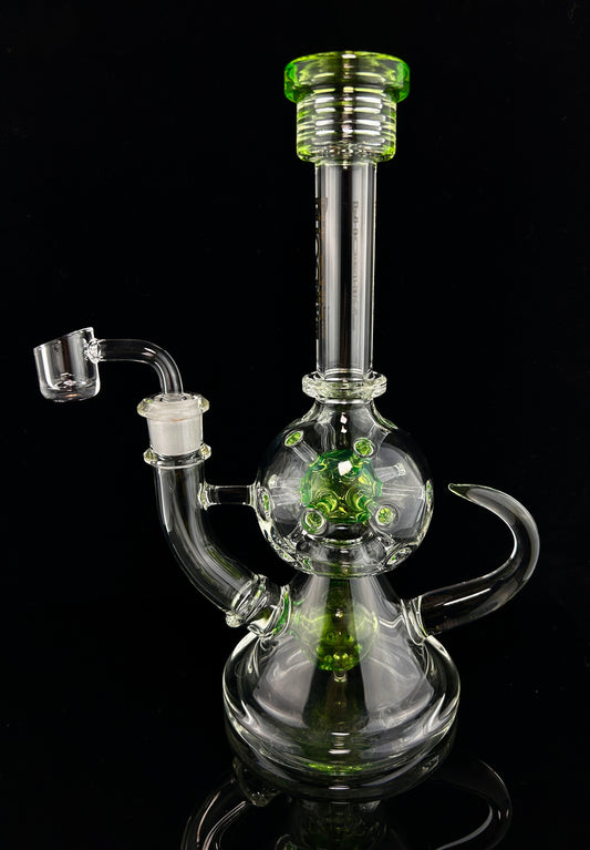 Witching Ball SplashGuard Rig/ Mini Tube With Showerball Perc