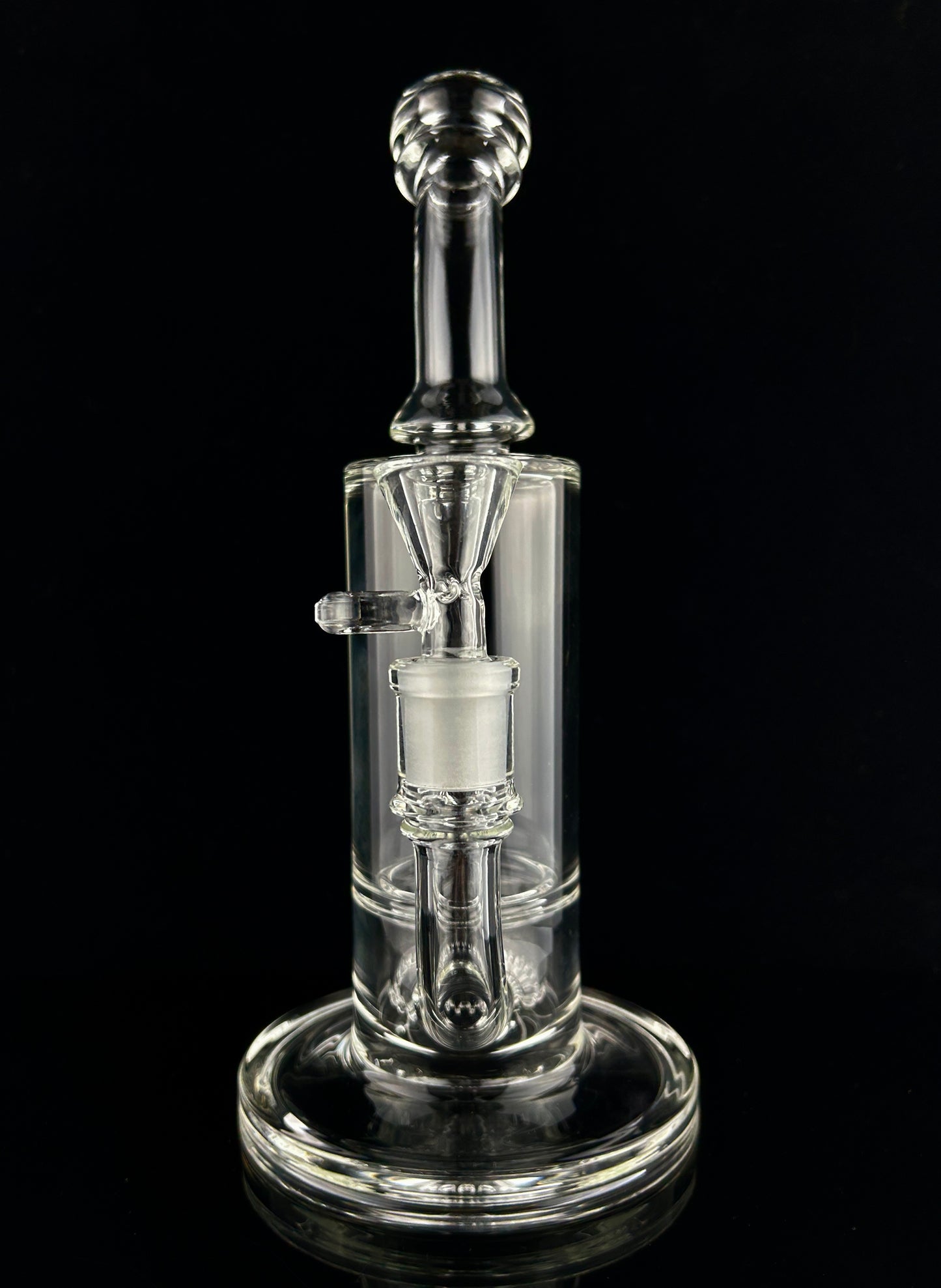 9.5" Inverted Showerhead Rig/ Mini Tube with 14mm bowl