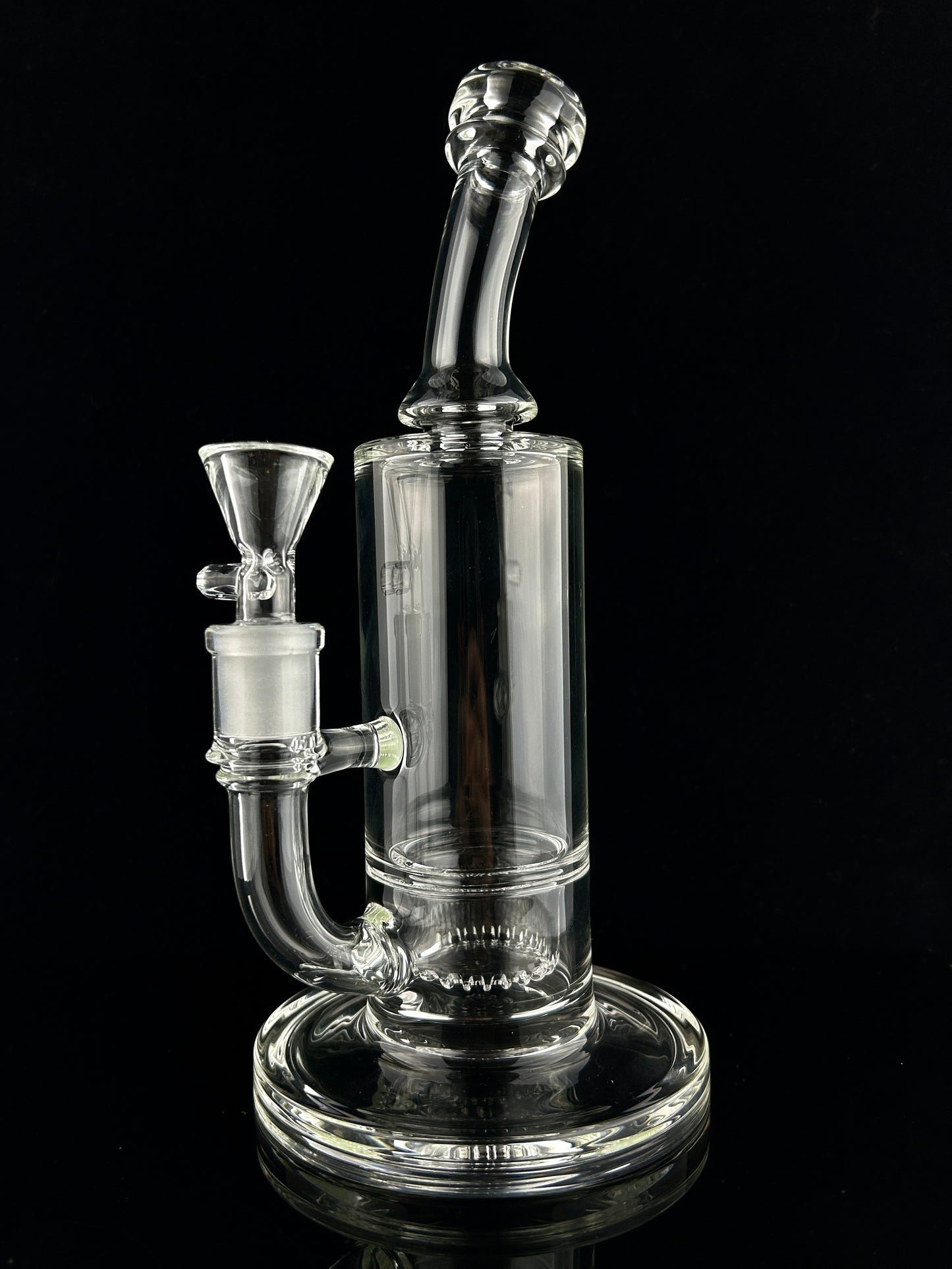 9.5" Inverted Showerhead Rig/ Mini Tube with 14mm bowl