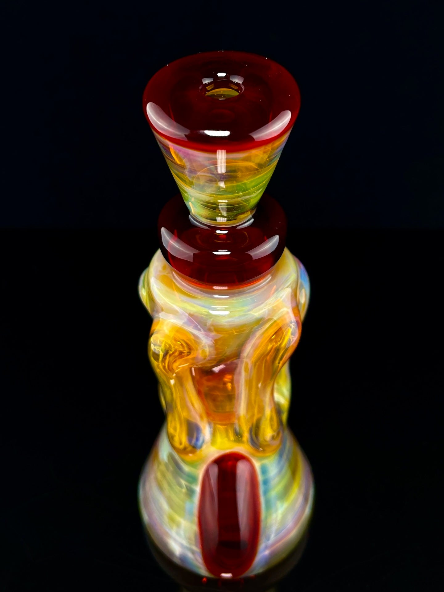 Rycrafted Quad Uptake Recycler in NorthStar NS9 and Pomegranate in 14MM