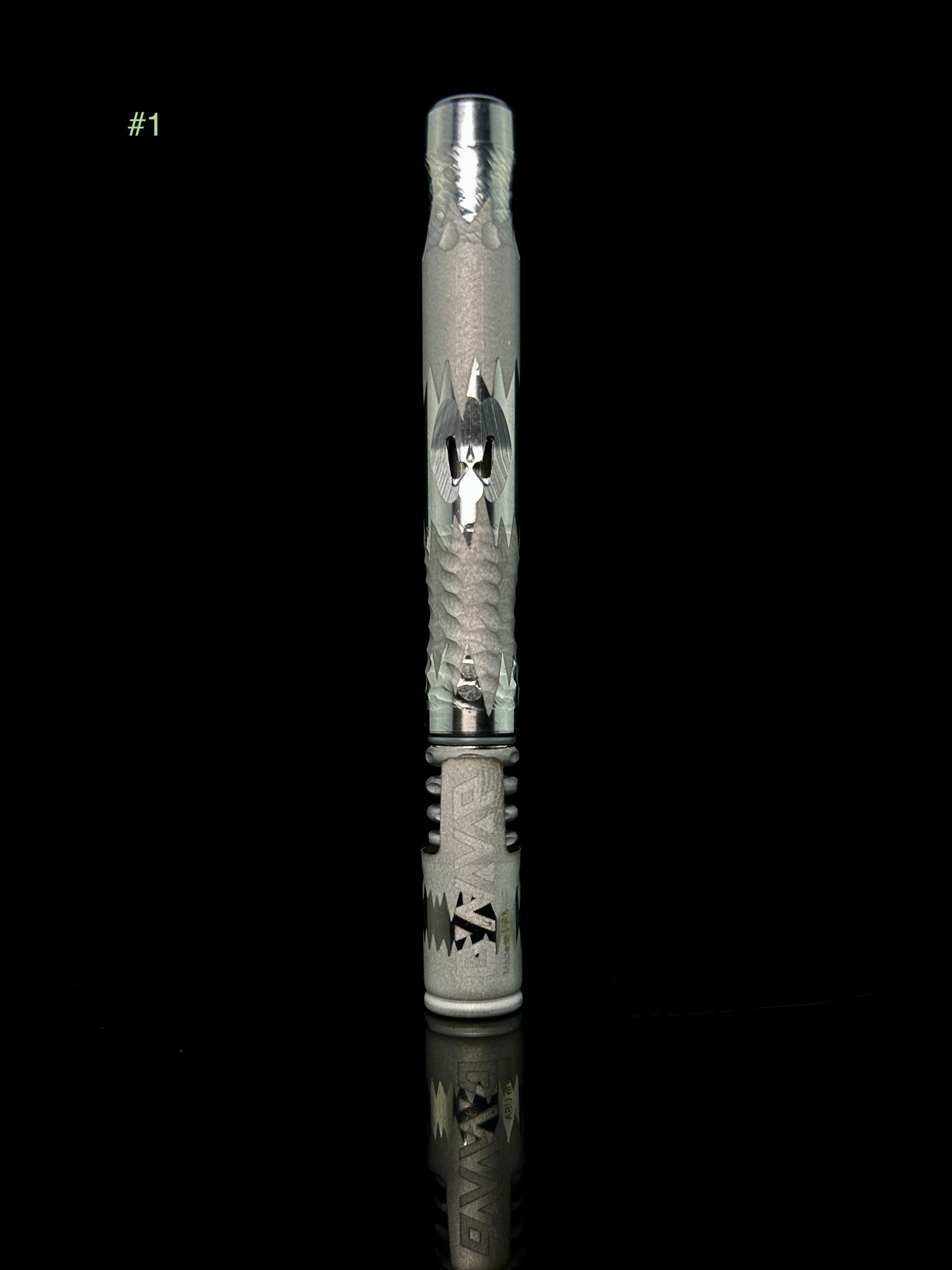 Dynavap 21' M with Custom Sandblasting by IllGlass