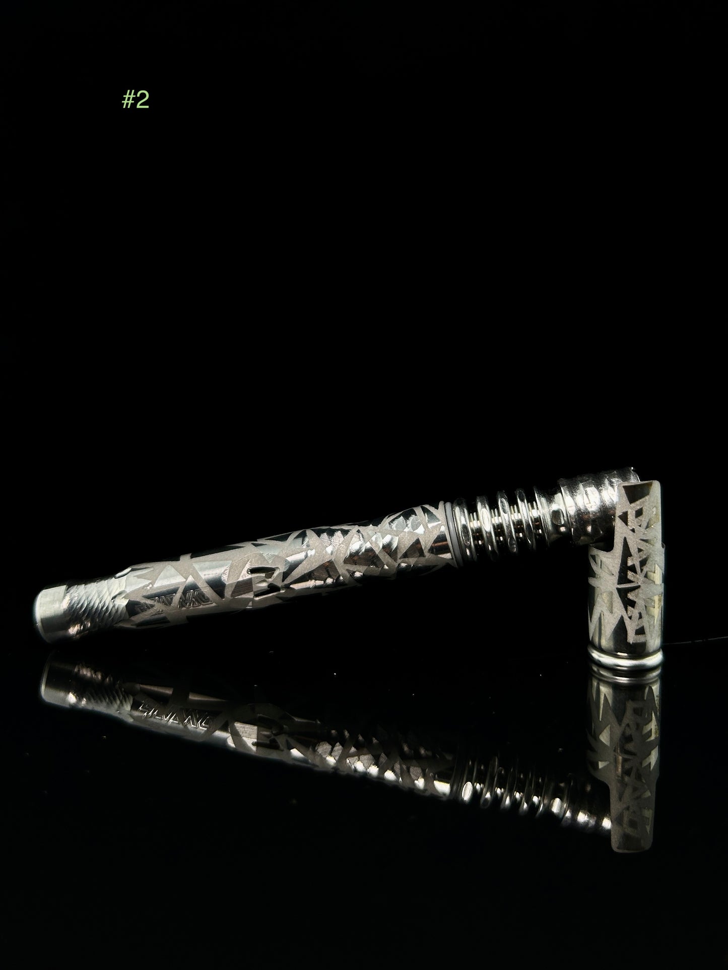 Dynavap 21' M with Custom Sandblasting by IllGlass