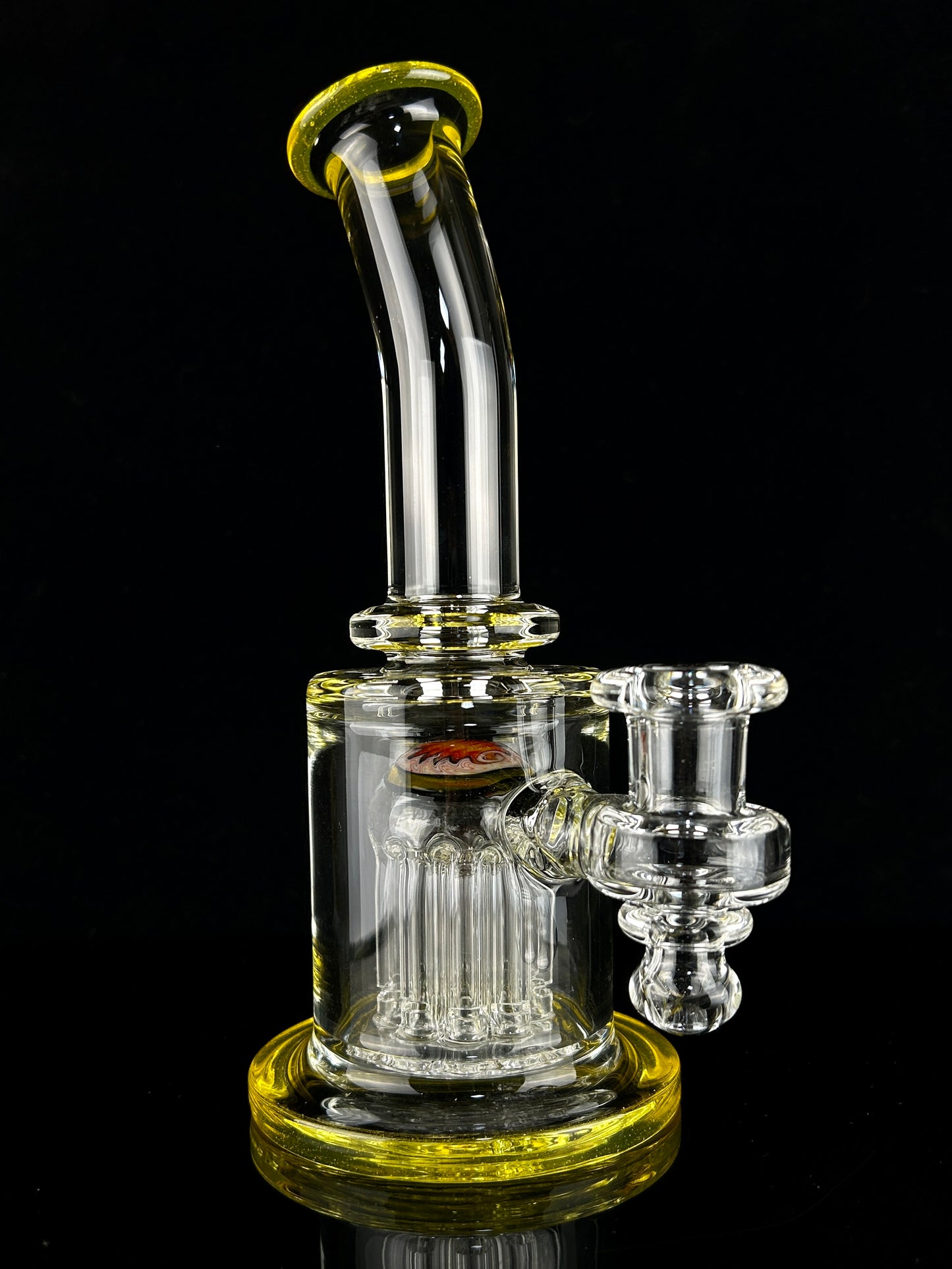 Hedman Headies Worked Micro Tree Perc Rig (Multiple Color Options)