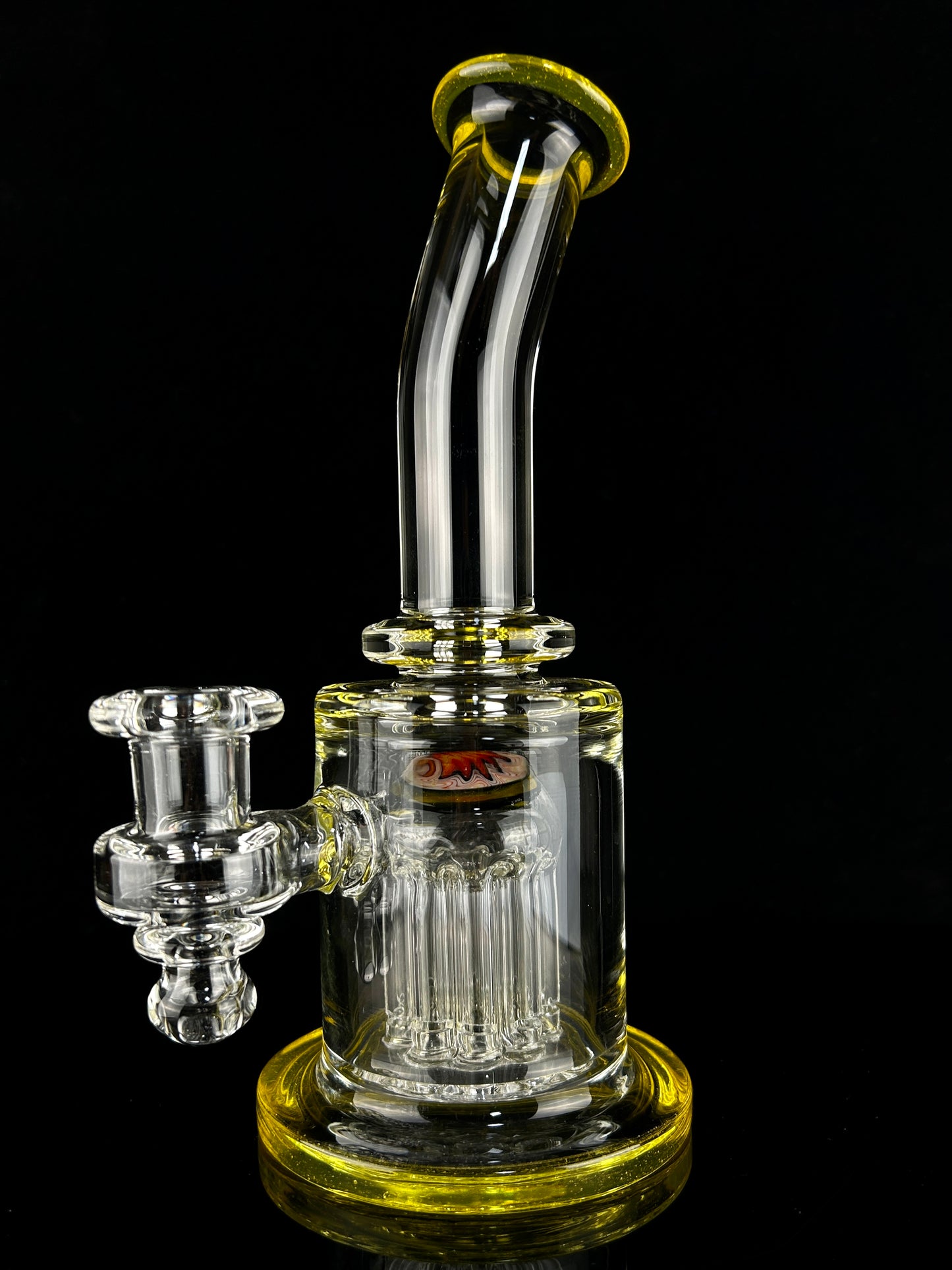 Hedman Headies Worked Micro Tree Perc Rig (Multiple Color Options)