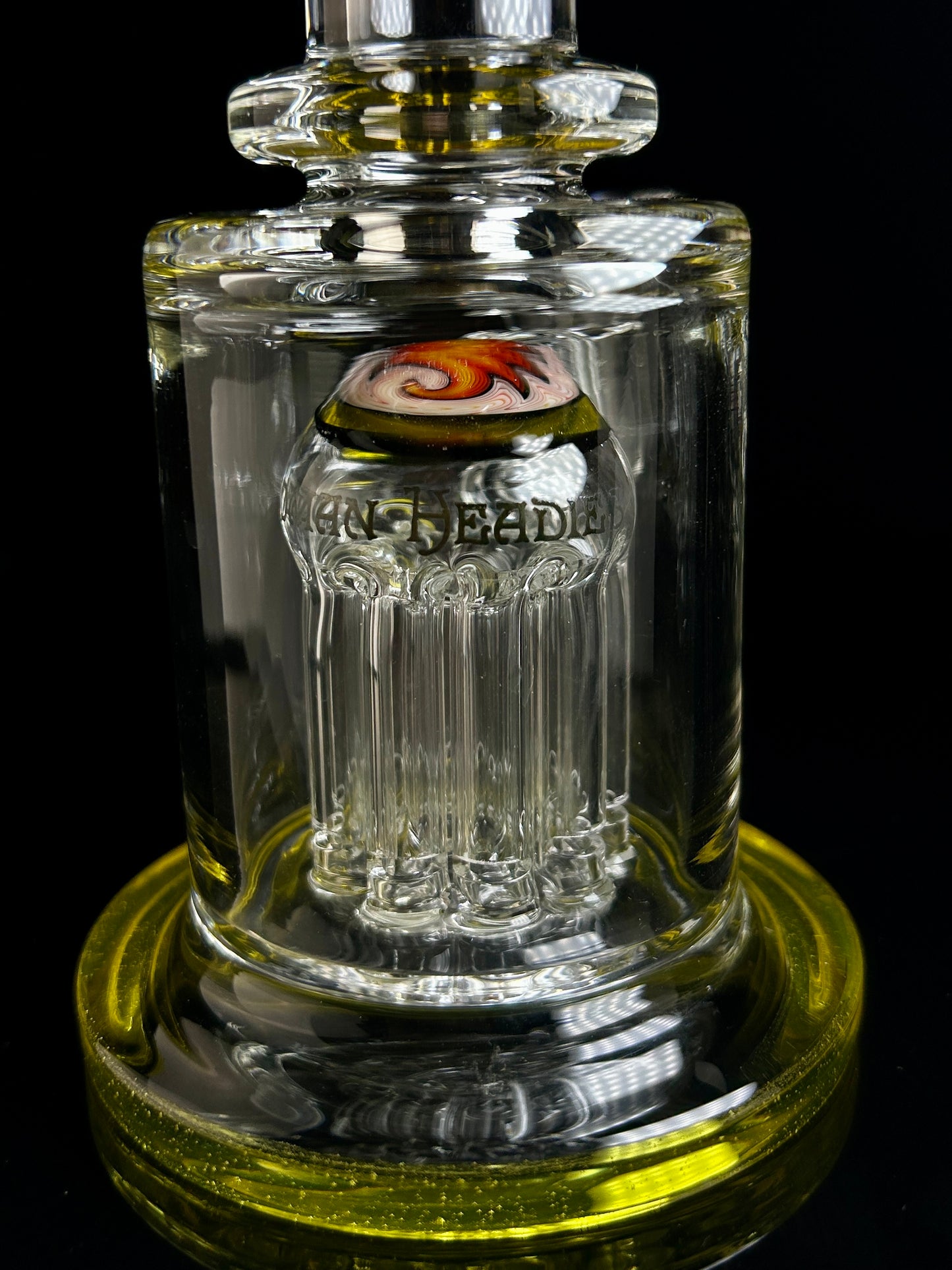 Hedman Headies Worked Micro Tree Perc Rig (Multiple Color Options)