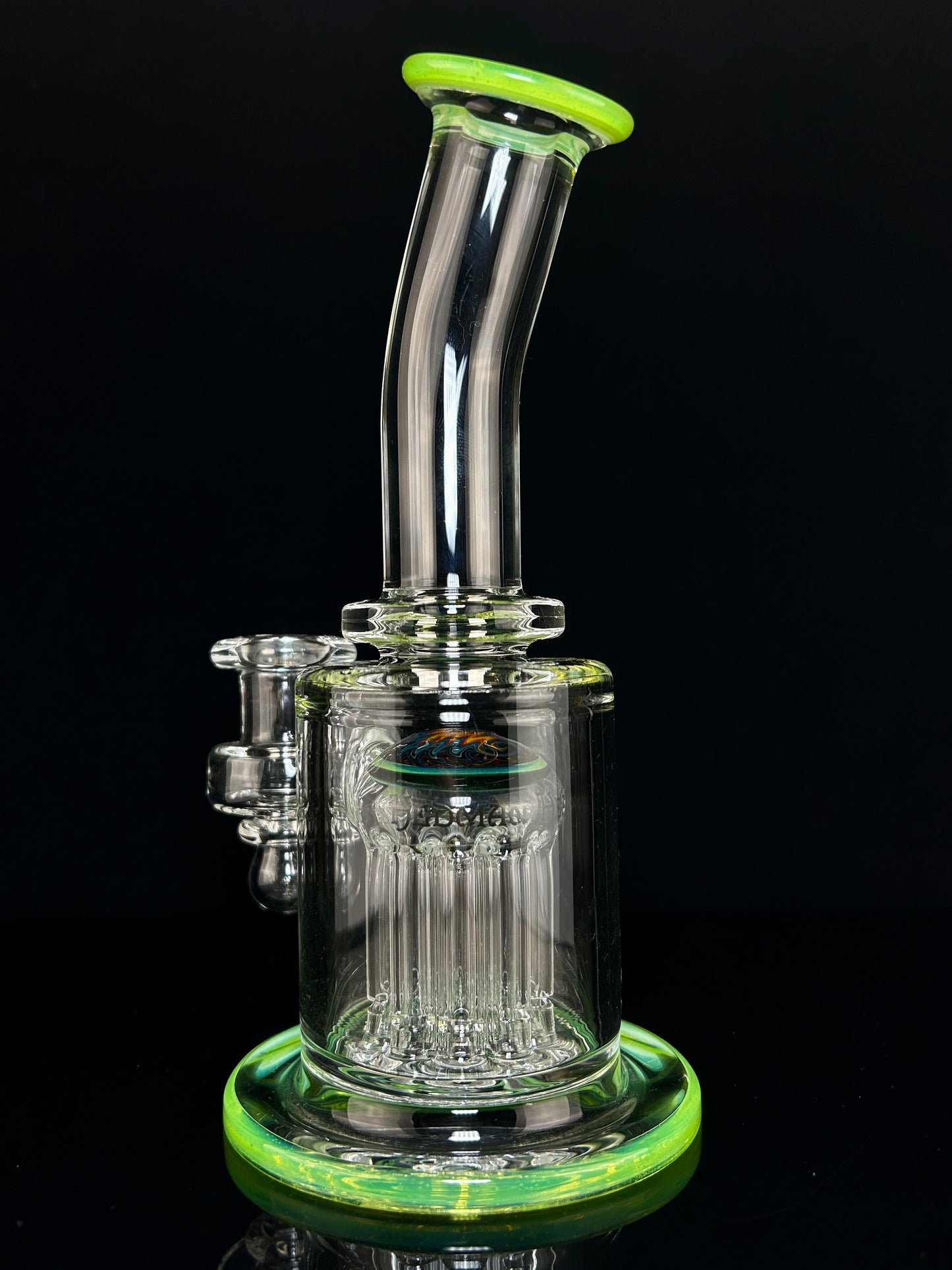 Hedman Headies Worked Micro Tree Perc Rig (Multiple Color Options)