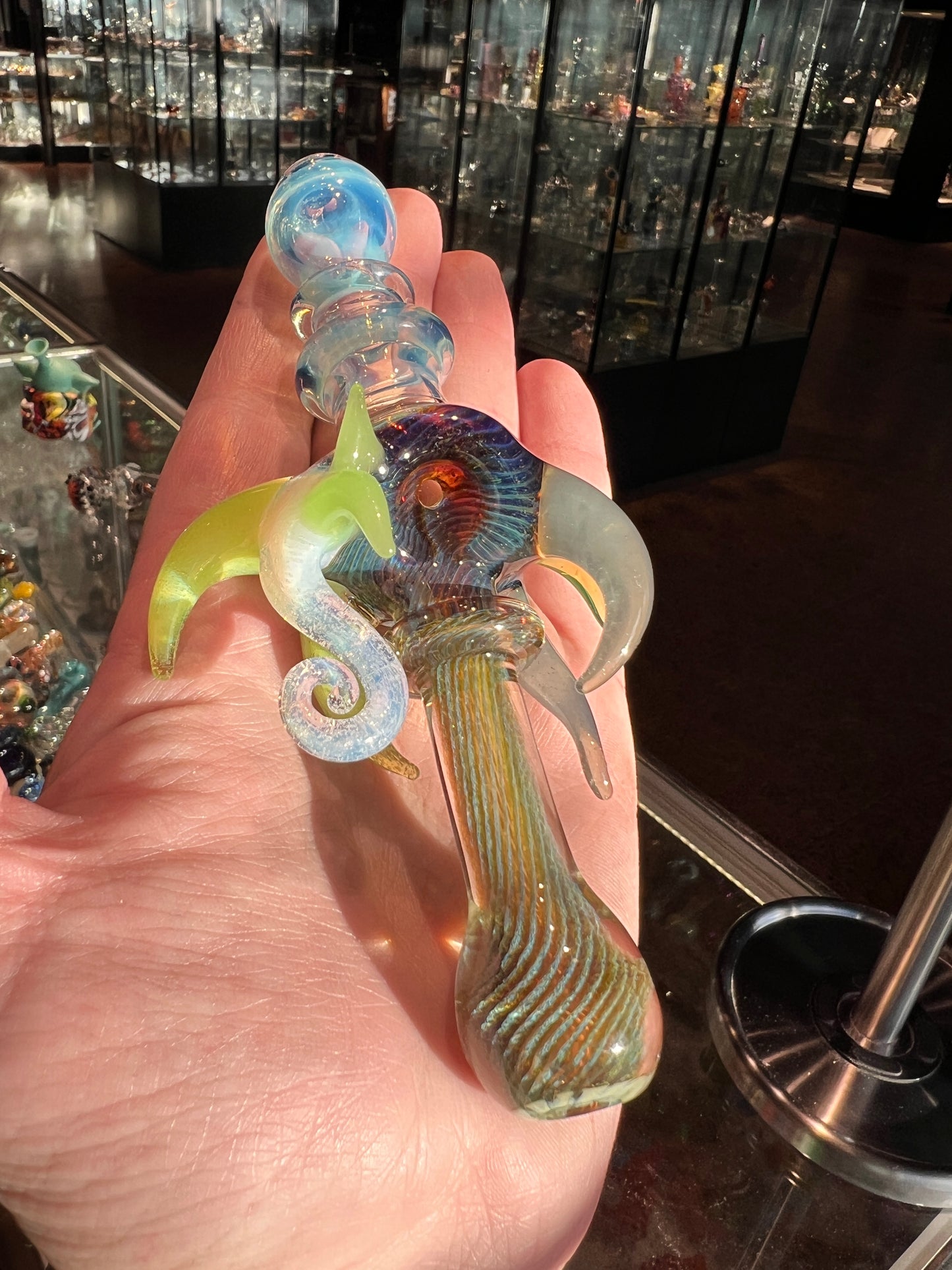 Maze Glass Steamroller Spoon