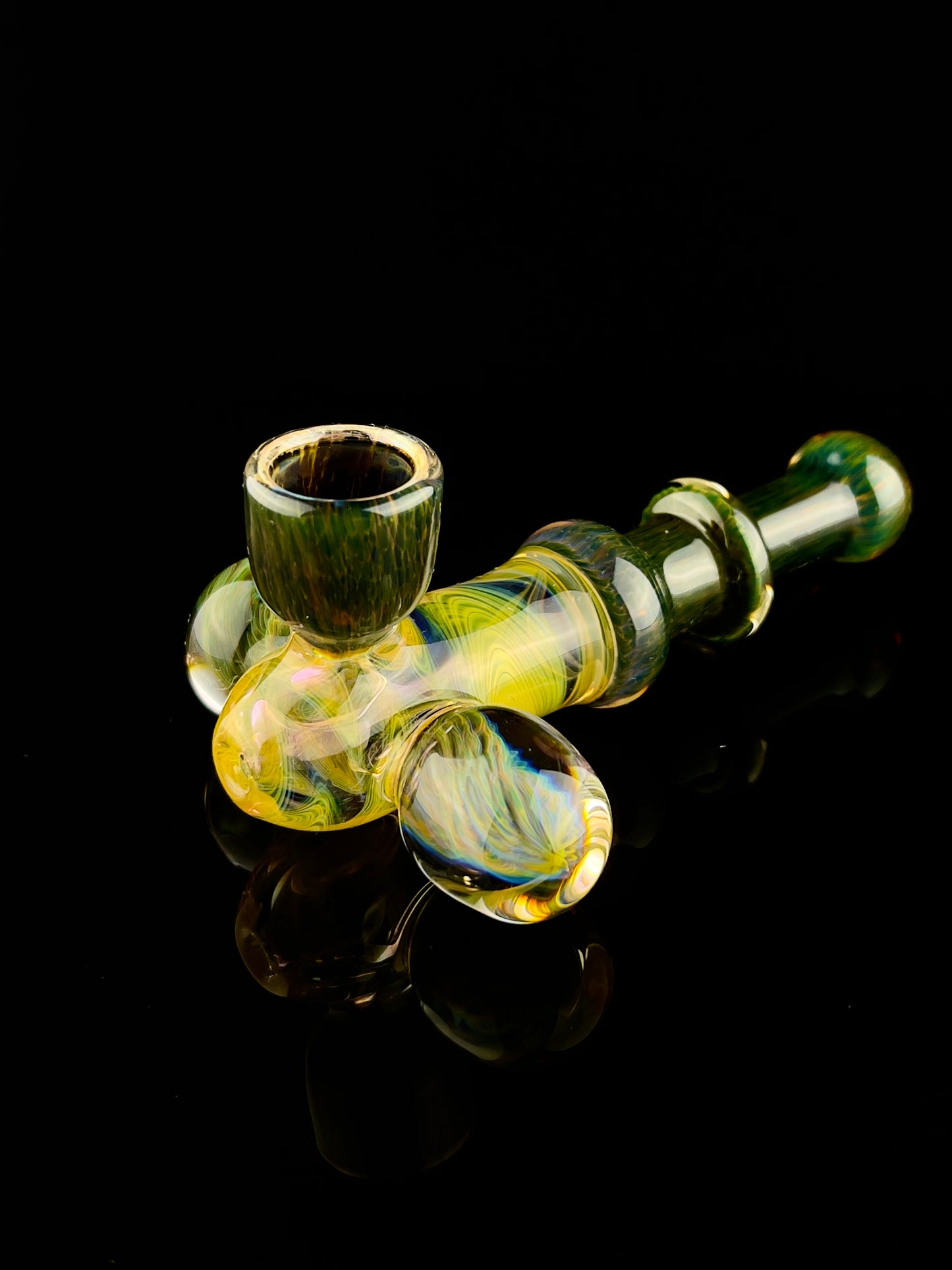 GoodHome Glass Peace Pipe 3 Section