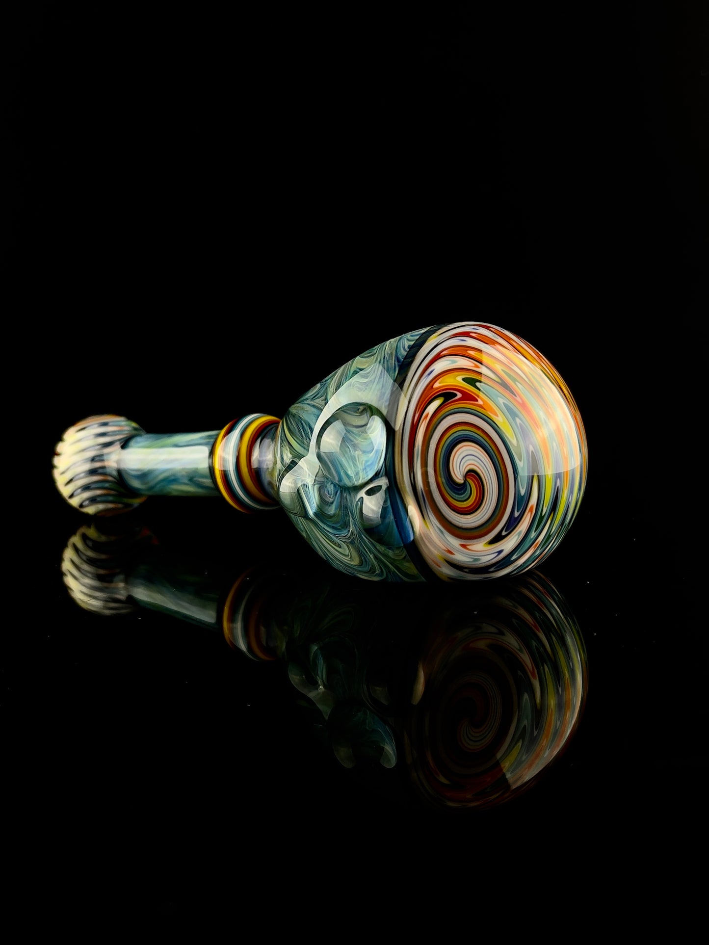 Mercurius Glass Worked spoon