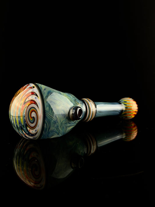 Mercurius Glass Worked spoon