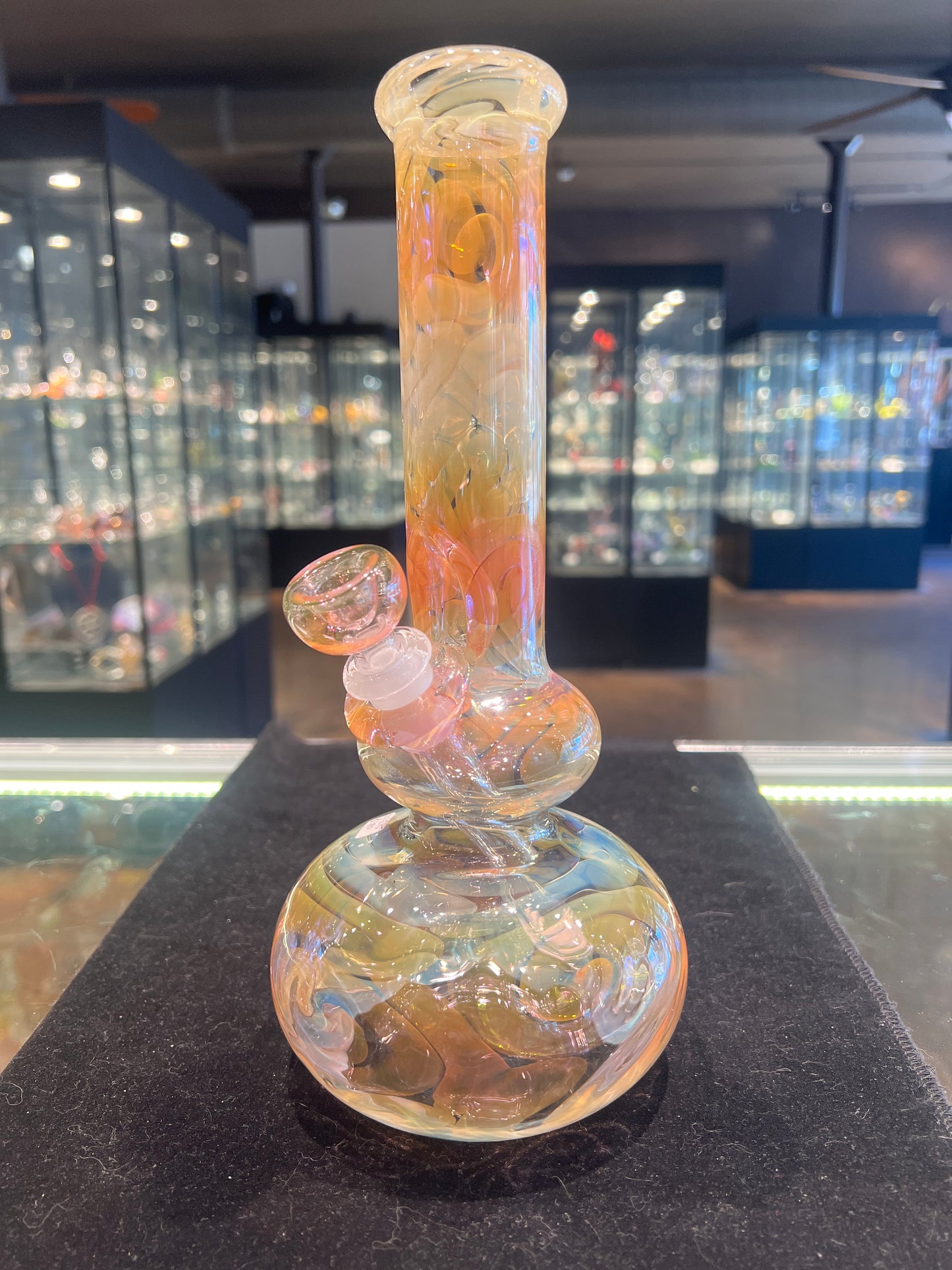 11" Full Fume Double Bubble by Mary Jane Glass Studios, 38mm