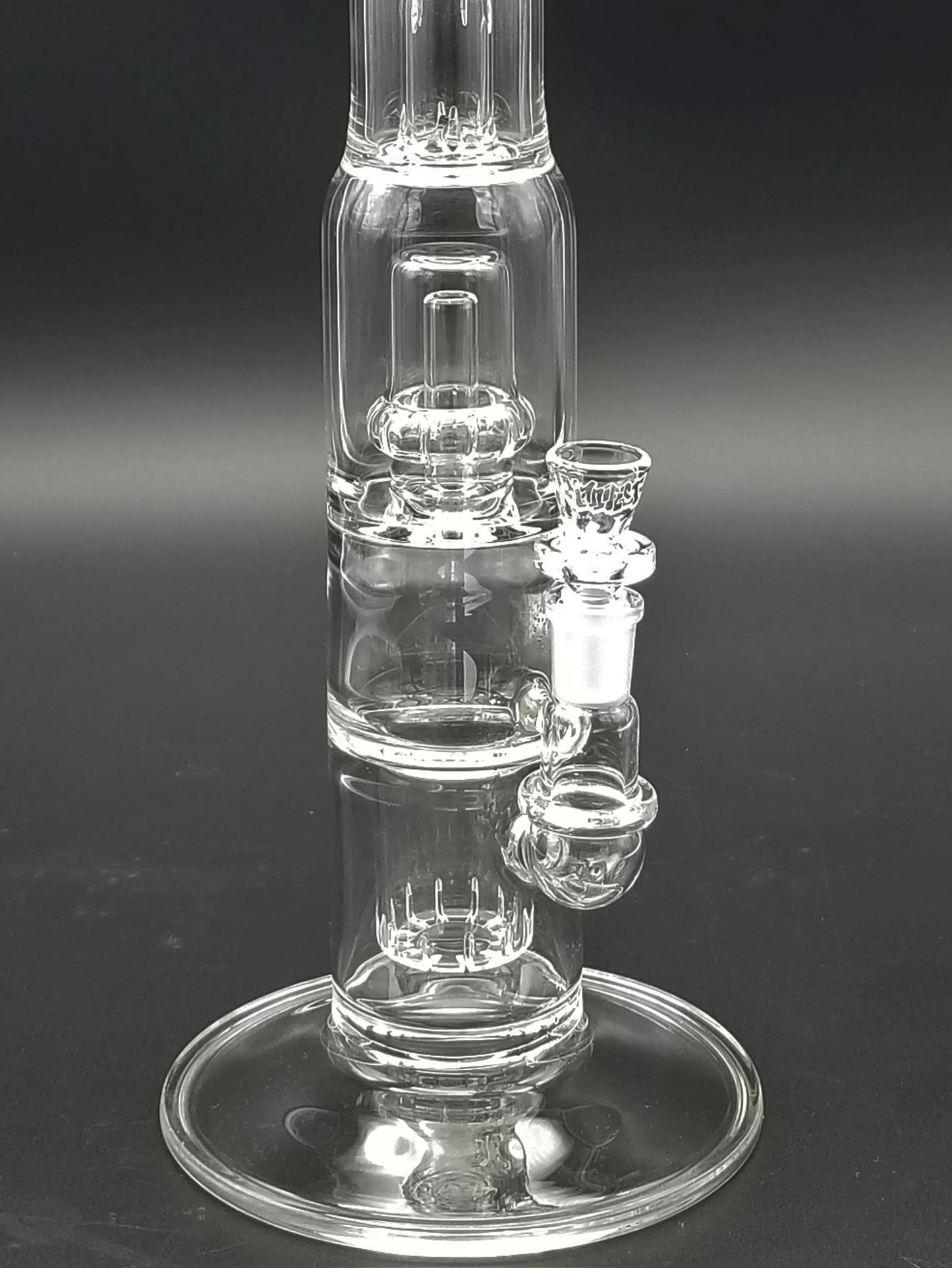 Manifest Glass Works Diffy Cap to Circ, Sandblasted Logo MGW