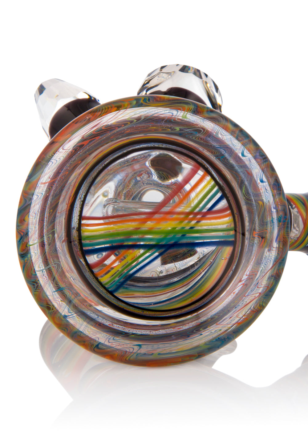 Rainbow Atypical Reticello Mini Tube Collaboration by Cowboy and The Kid