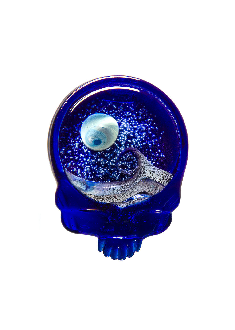 Grateful Dead Standing On The Moon Seascape Pendant by Paul Katherman