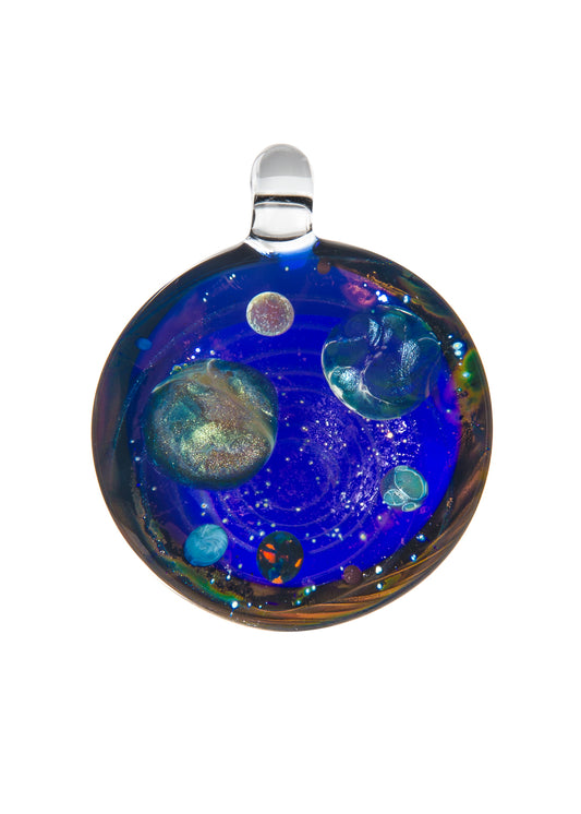 Large Universe 2012 #34 with Black Opal Pendant by Jolex