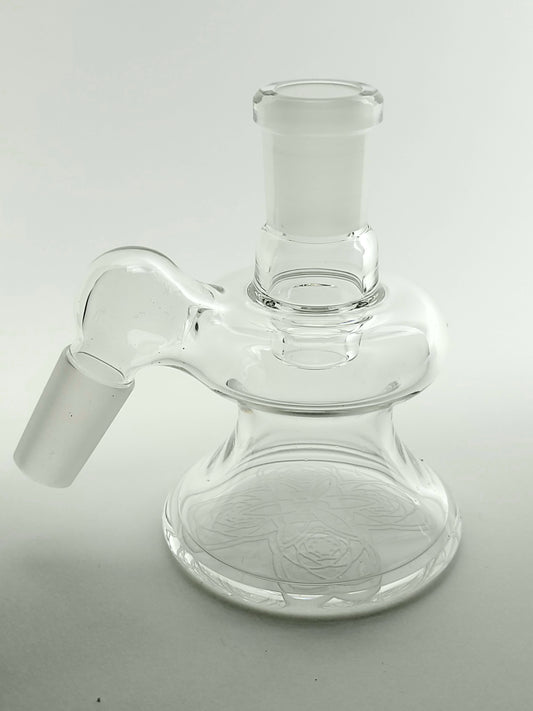 Ill GLASS 14mm 45 Degree Dry Ash Catcher