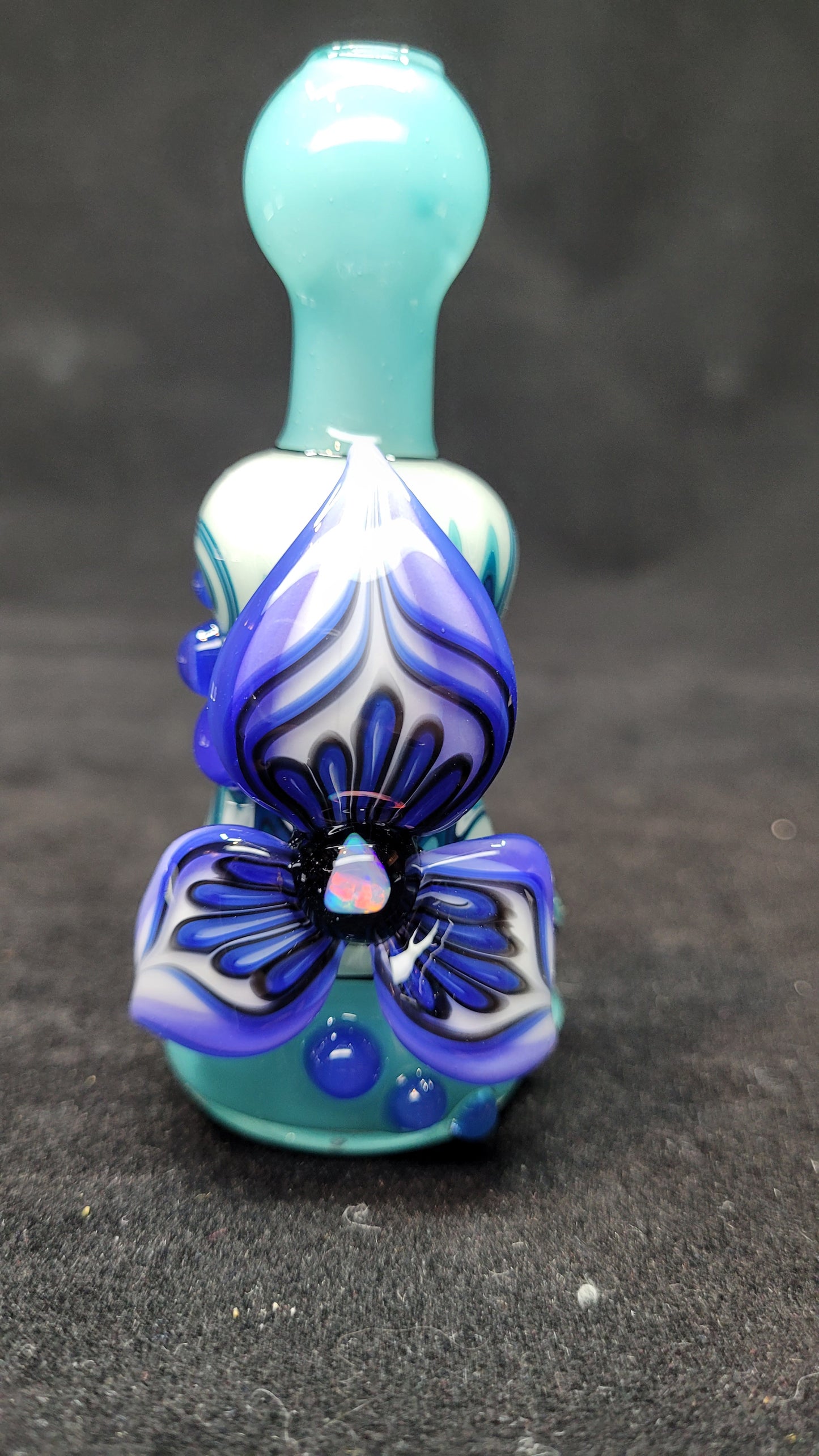 Chillums w/ WigWag, Leaf & Opal by Blossom Glass