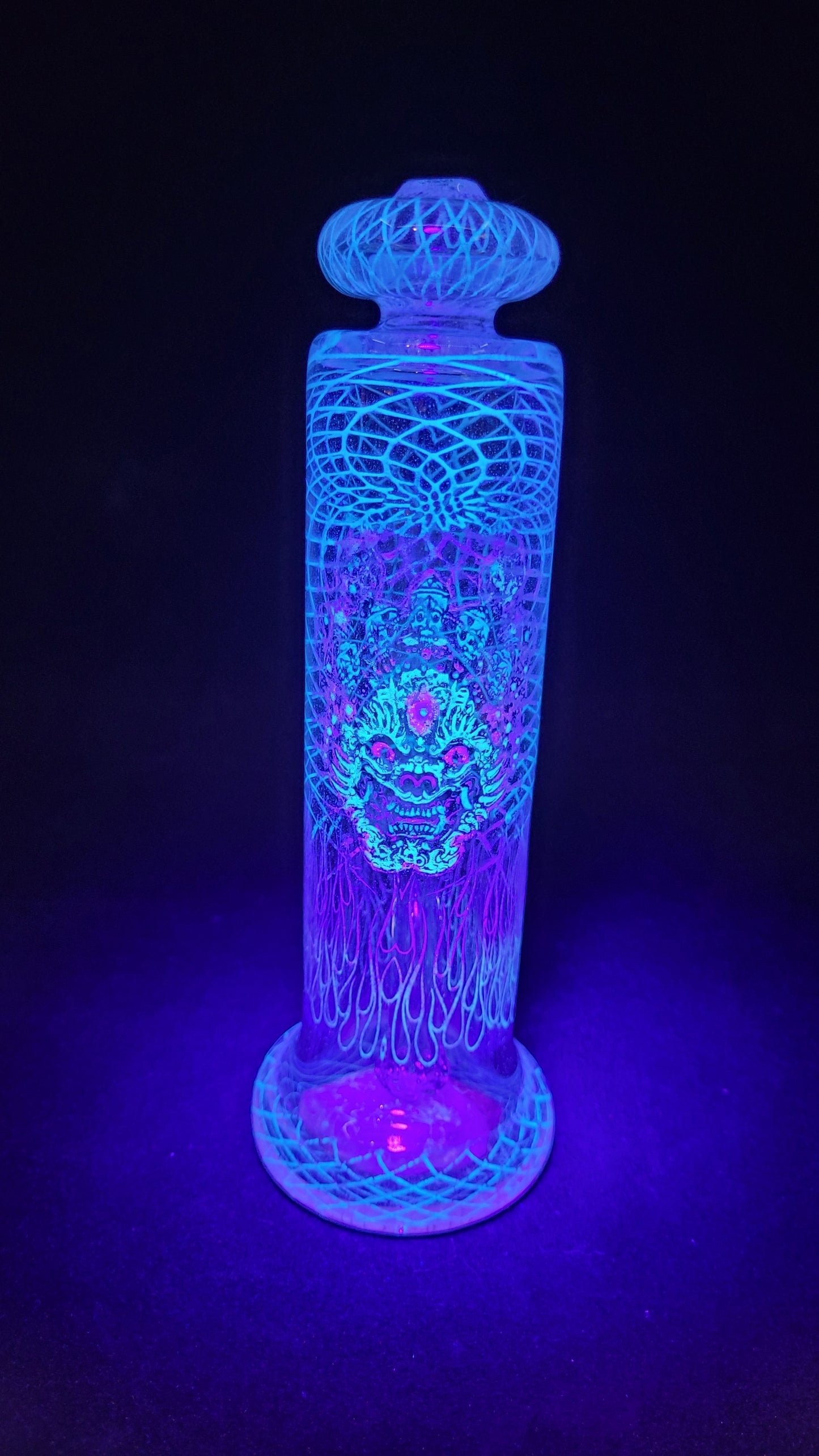 14mm Japanese Dragon Mini Glow Tube UV by Berzerker