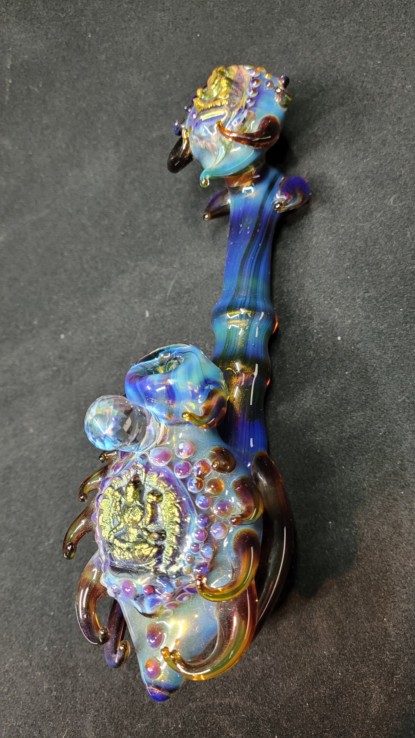 Alien Tech Sherlock W/ Ganesh and Buddha and Facet by Berzerker