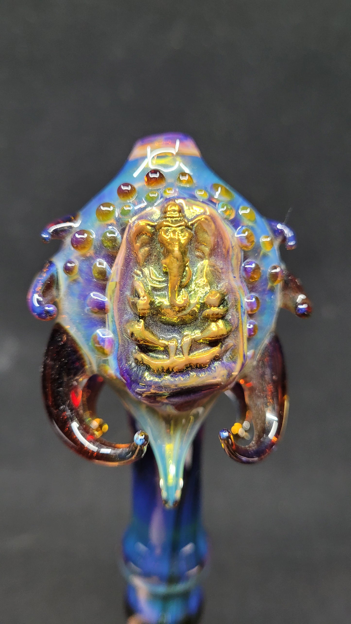 Alien Tech Sherlock W/ Ganesh and Buddha and Facet by Berzerker