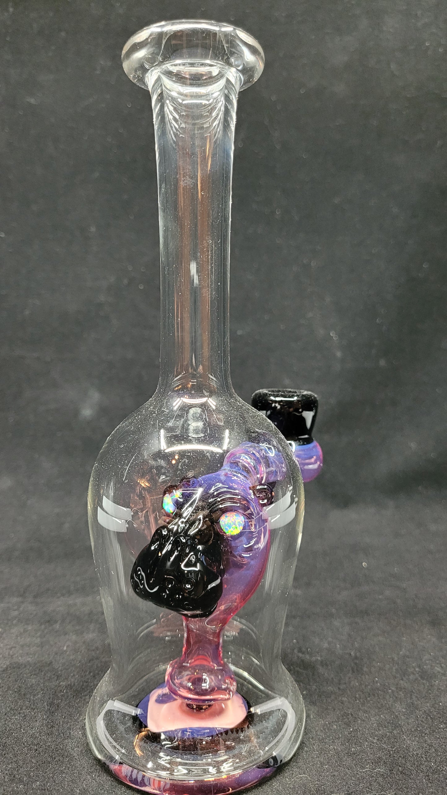 Straight Clear Hippo Tubes by CRUX GLASS