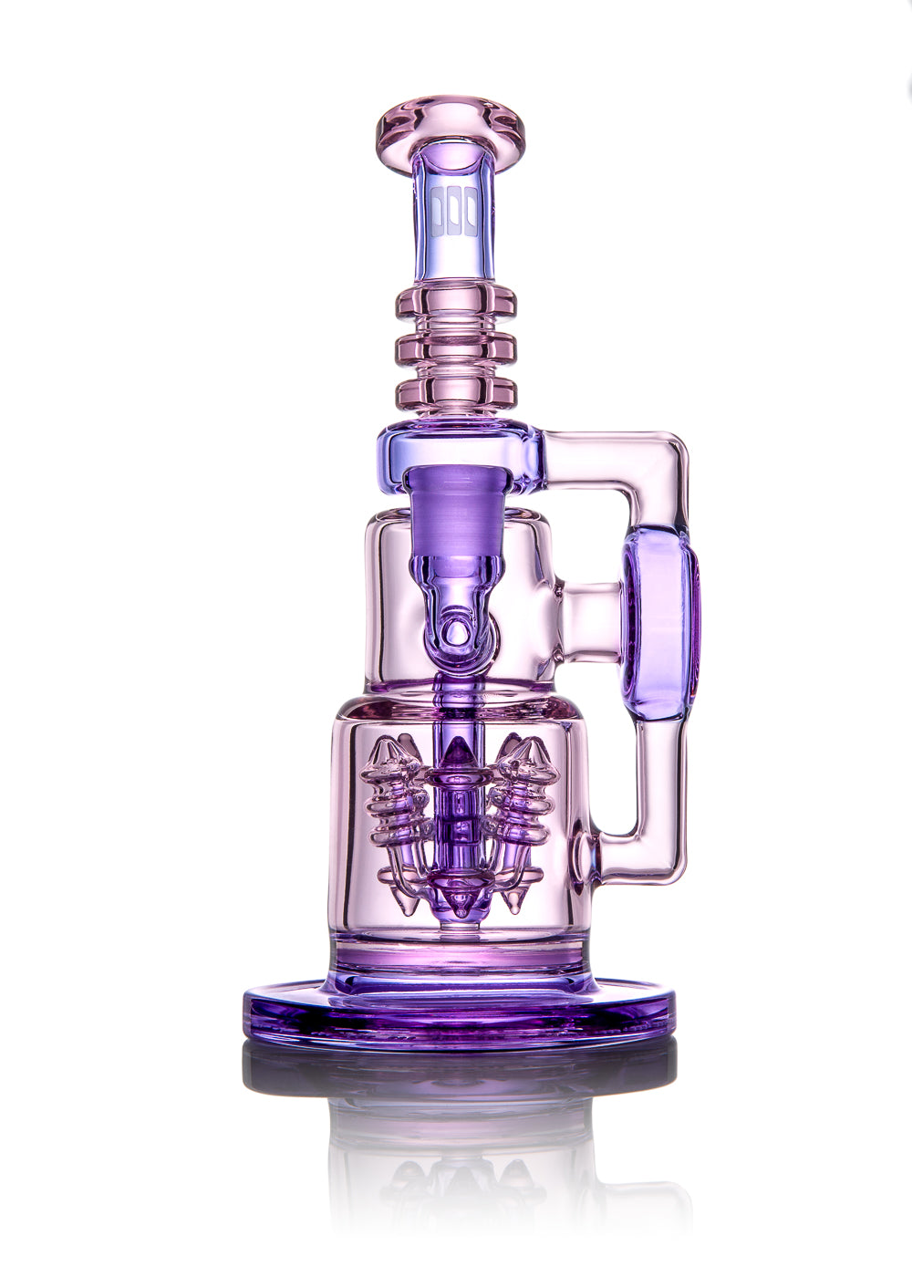 Ill Glass Custom Flux Cycler SP in CFL Colors Recycler