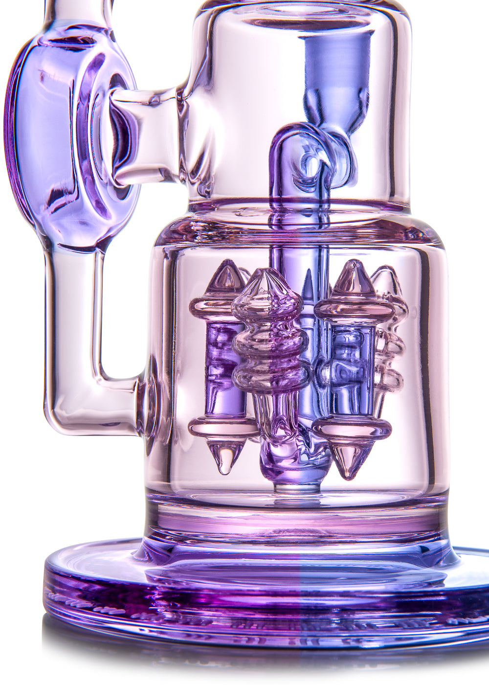 Ill Glass Custom Flux Cycler SP in CFL Colors Recycler