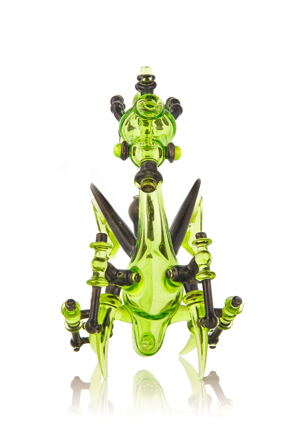 Biomechanical Sublime Robo-Dragon Vapor Bubbler Collaboration by Banjo and Joe Peters